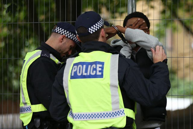 Disproportionate stop and search is one of the issues raised in Black Lives Matter demonstrations 