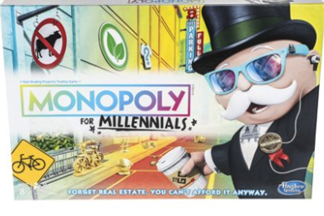 Monopoly for Millennials found offensive by millennials (Walmart)