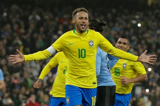 Neymar scored the winner from the penalty spot