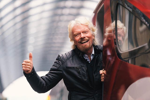 All aboard: 'Brightline is at the forefront of innovation in this market,' said Sir Richard Branson