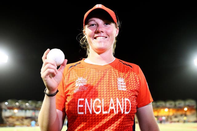 Shrubsole starred with the ball as England qualified for the last four