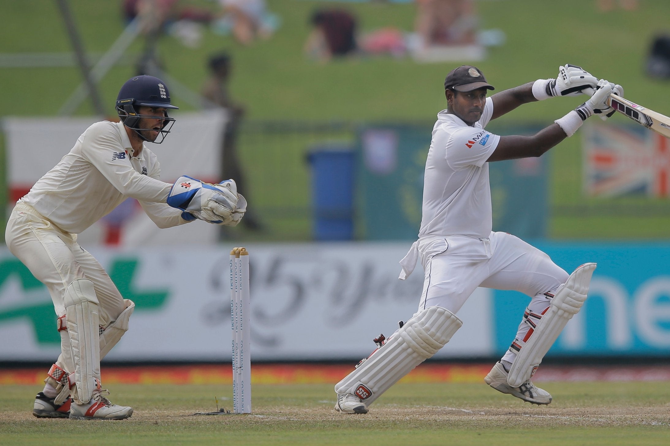 Angelo Mathews’ 88 in Kandy wasn’t enough to save the hosts’ series