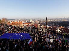 Prague protests demand prime minister's resignation over 'fraud' case