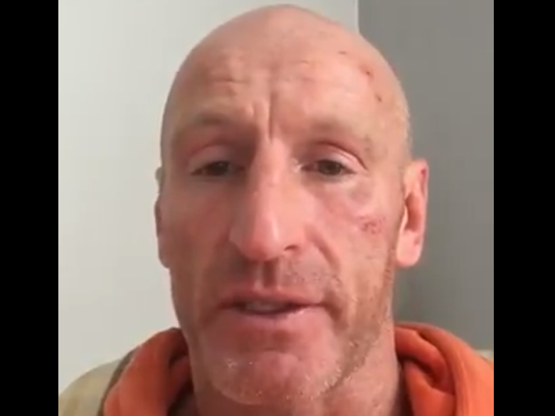 Gareth Thomas was assaulted in the aftermath of Wales' win over Tonga