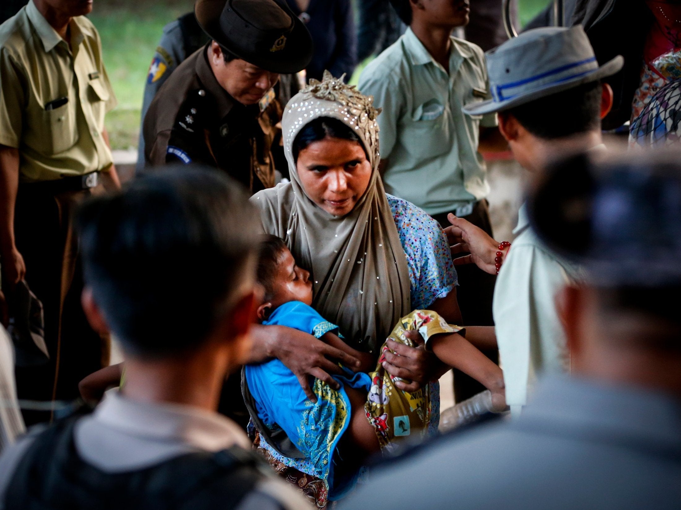 Rohingya woman was one of 106 people detained on Friday trying to flee to Malaysia