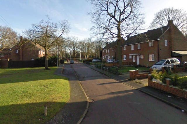 Four fire engines were called to the scene in Spitfire Road, West Malling