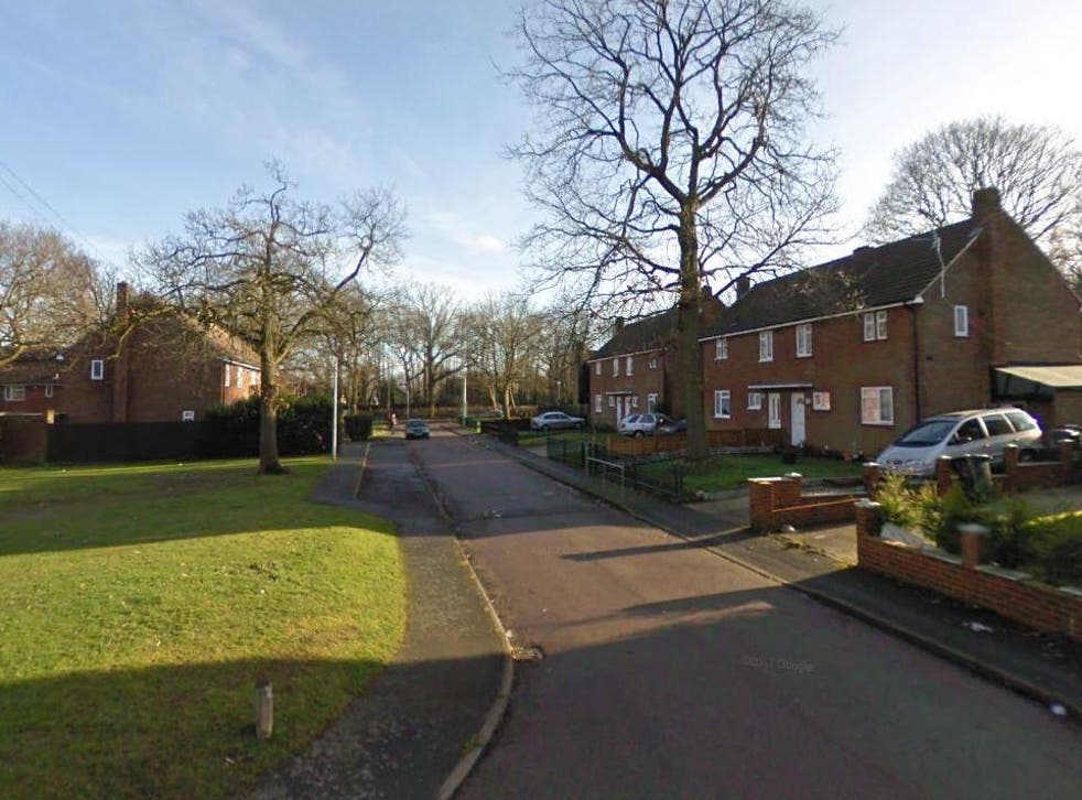 Four fire engines were called to the scene in Spitfire Road, West Malling