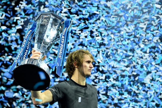 The 21-year-old becomes the first German to win the title since Boris Becker