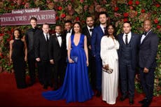 Hamilton wins top prizes at Evening Standard Theatre Awards 2018