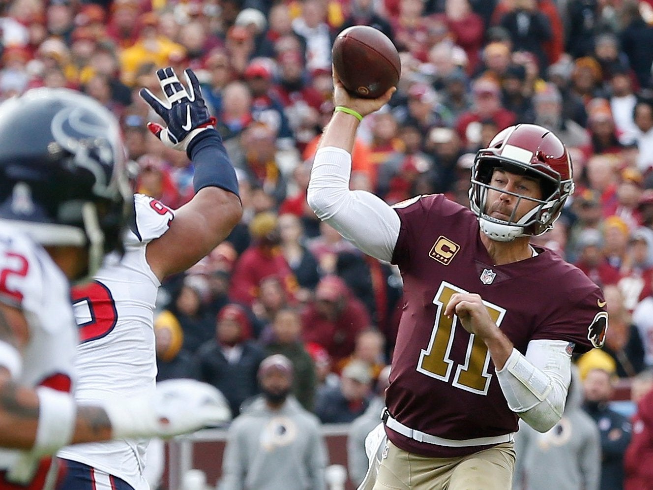 Texans Edge Redskins, QB Smith Exits with Gruesome Leg Injury - The  Washington Informer