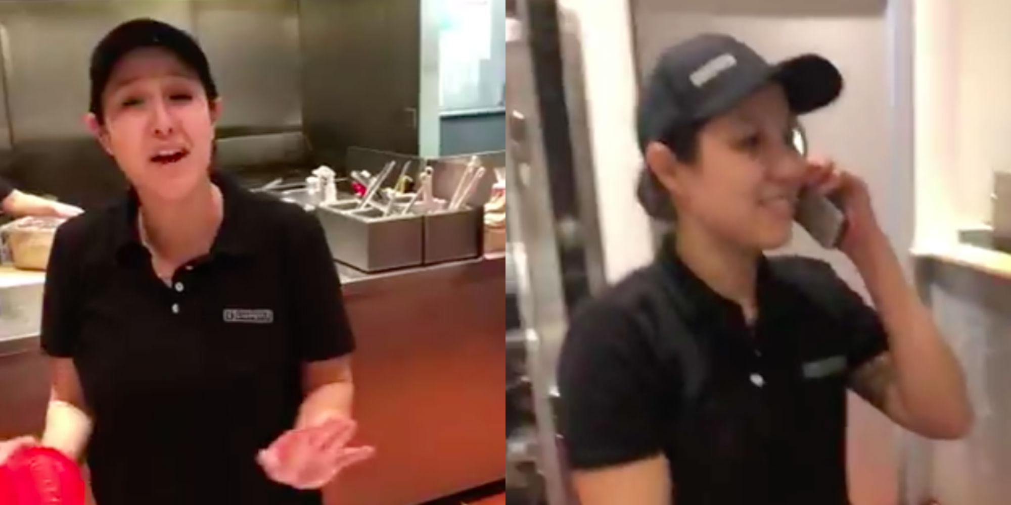Chipotle reconsider firing manager for telling black customers to pay
