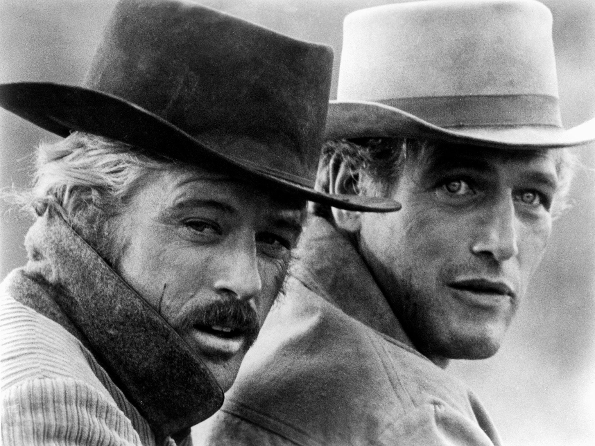 Robert Redford (left) and Paul Newman in ‘Butch Cassidy and the Sundance Kid’, the film that made Goldman’s name