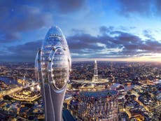 Plans for City of London’s tallest skyscraper ‘The Tulip’ unveiled