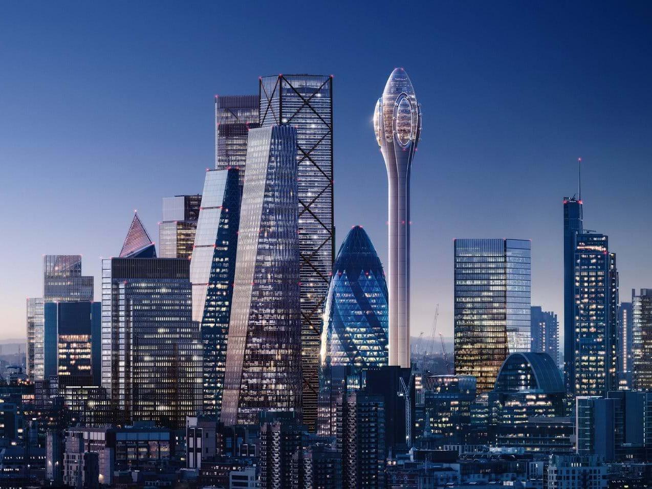 The Tulip would change the London skyline (DBOX for Foster + Partners)
