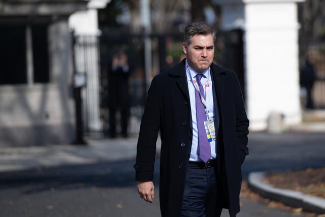 White House has threatened to pull CNN correspondent Jim Acosta's press access once again
