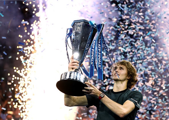 Alexander Zverev became the first German to win the season-ending event since 1995