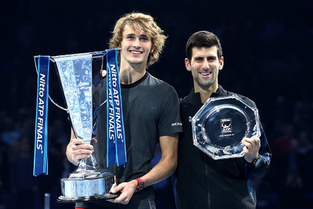 In defeating Djokovic, Zverev won the biggest title of his career to date