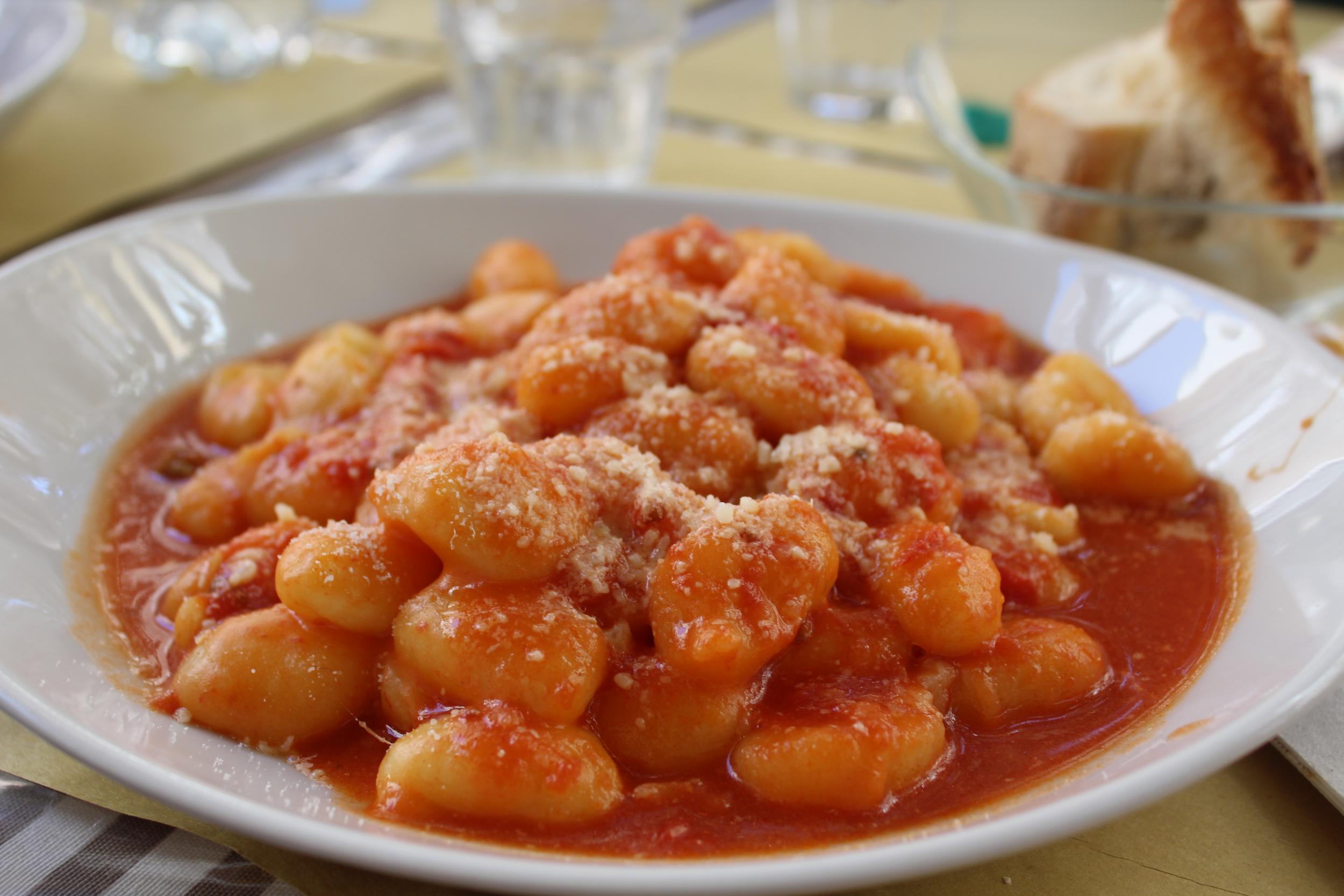 Sample gnocchi scarpariello in honour of Lila