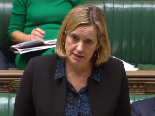 DWP secretary Amber Rudd accepted their had been 'teething problems' with universal credit