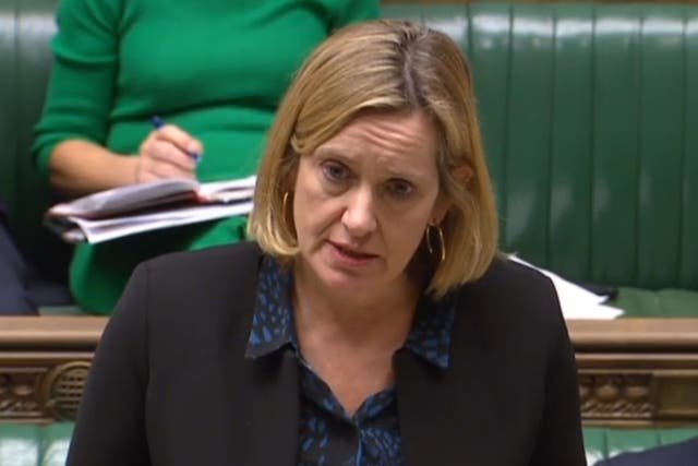 DWP secretary Amber Rudd accepted their had been 'teething problems' with universal credit
