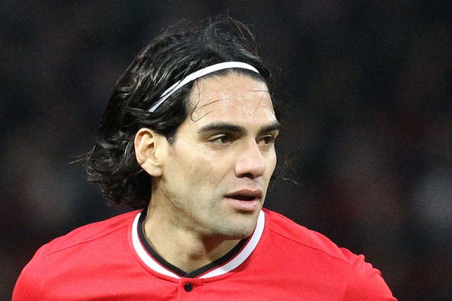 Radamel Falcao struggled at Manchester United, scoring four times in 29 appearances