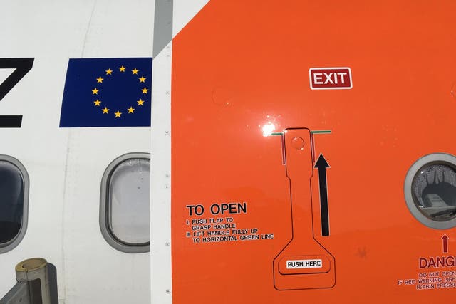 Changing places: an easyJet Europe aircraft, registered in Vienna rather than Luton because of Brexit