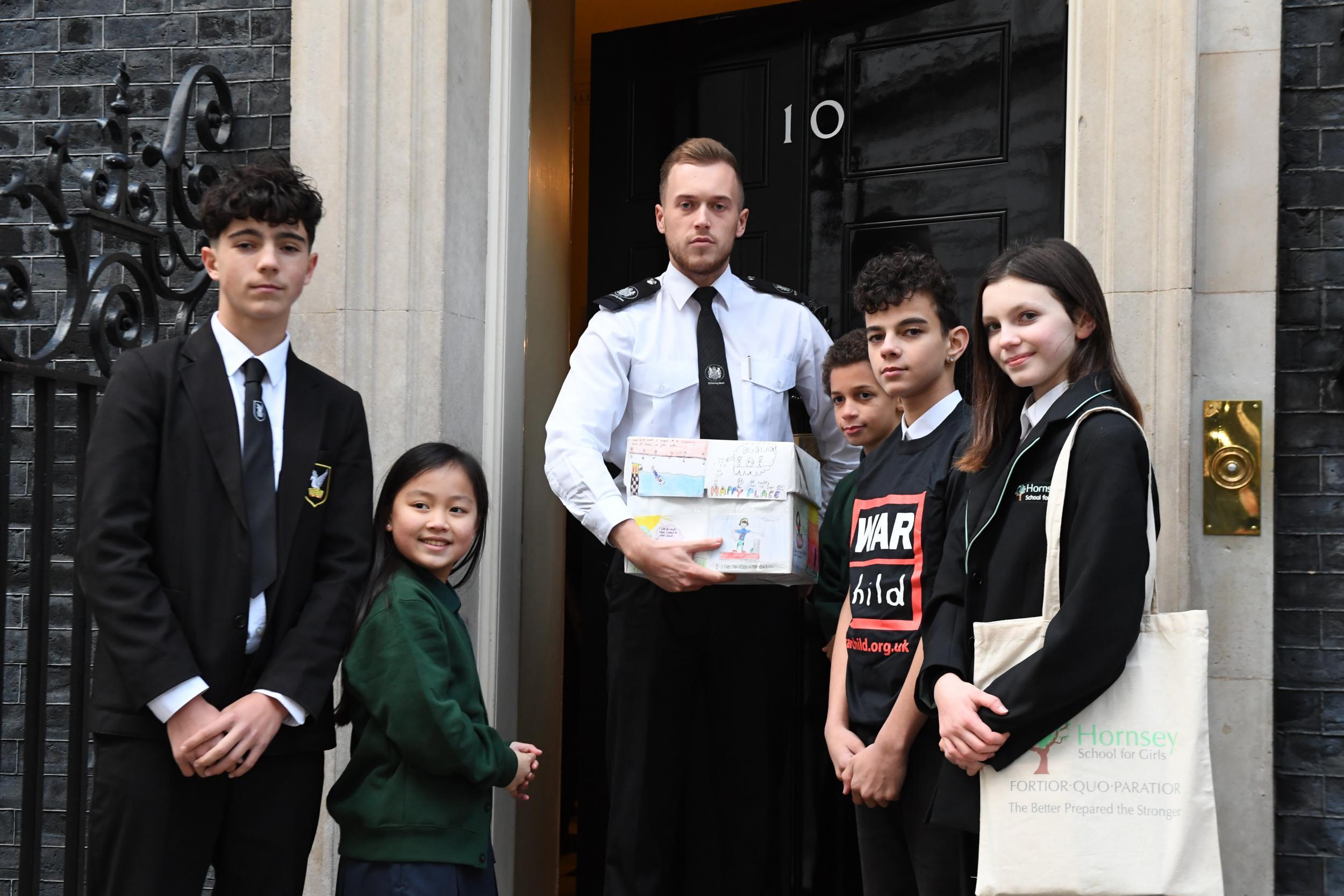 London students hand-deliver campaign letters to Theresa May on Monday