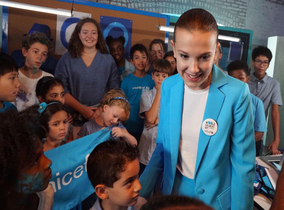 Millie Bobby Brown Named Unicef S Youngest Ever Goodwill Ambassador The Independent The Independent