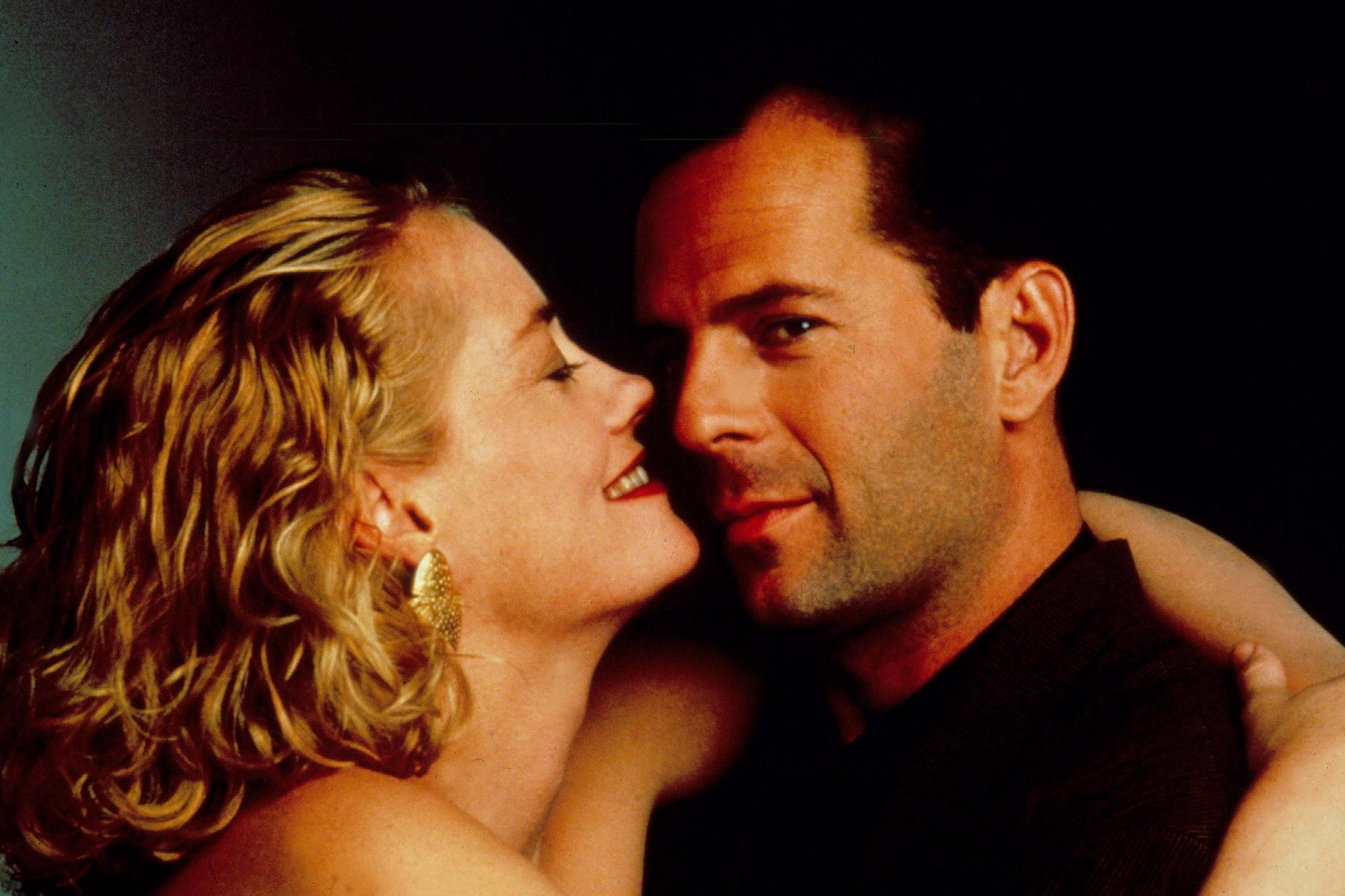 Bruce Willis and Cybill Shepherd in ‘Moonlighting’ (Rex)