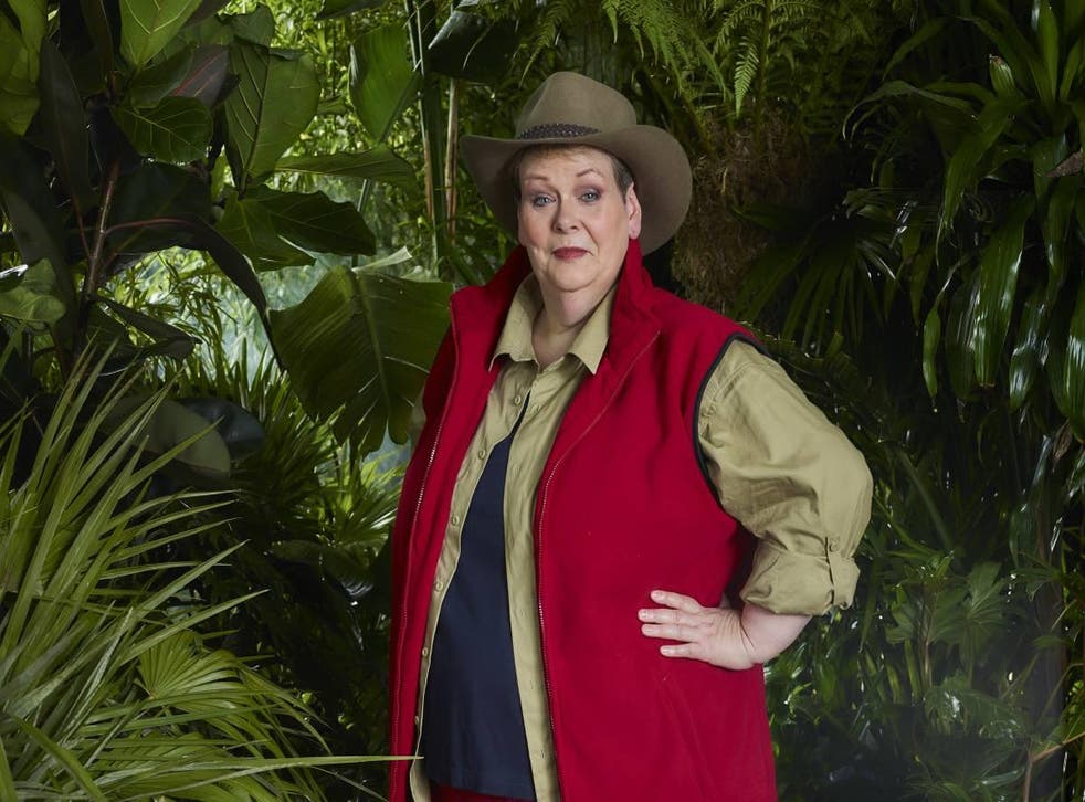 Anne Hegerty in 'I'm A Celbrity'
