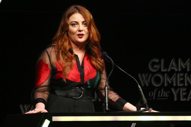 Glamour Editor-in-Chief Samantha Barry speaks onstage at the 2018 Glamour Women Of The Year Awards: Women Rise on 12 November, 2018 in New York City.