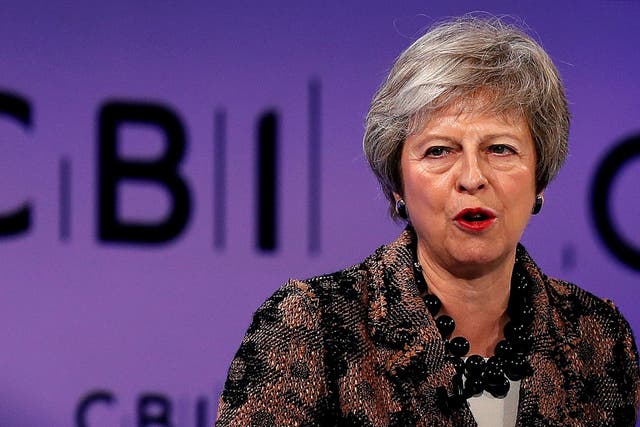 May said her Brexit deal would stop EU migrants ‘jumping the queue’