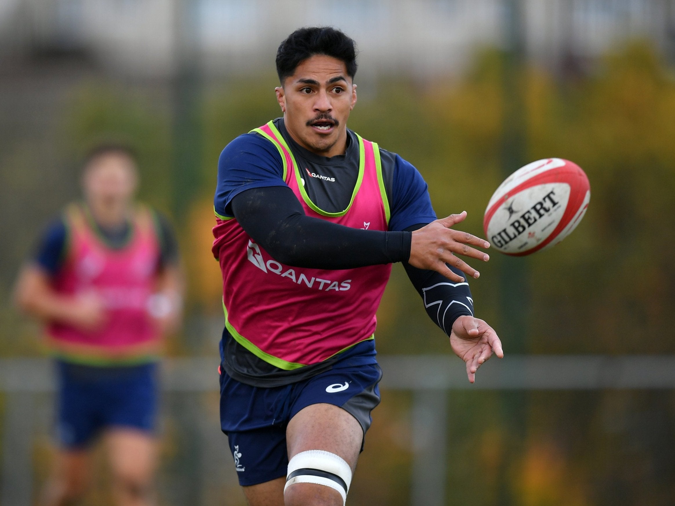 Samu is in contention to start for Australia with David Pocock struggling with injury