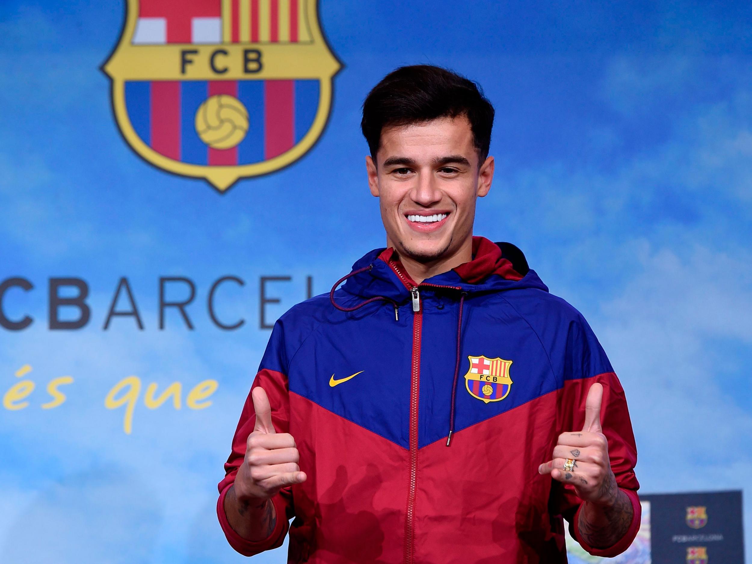 Coutinho shop barcelona jacket