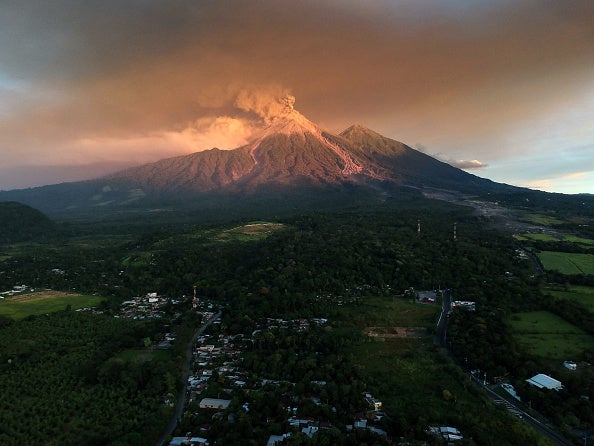 Volcan de Fuego’s most powerful eruption in 42 years completely wiped out La Reunion Reserva