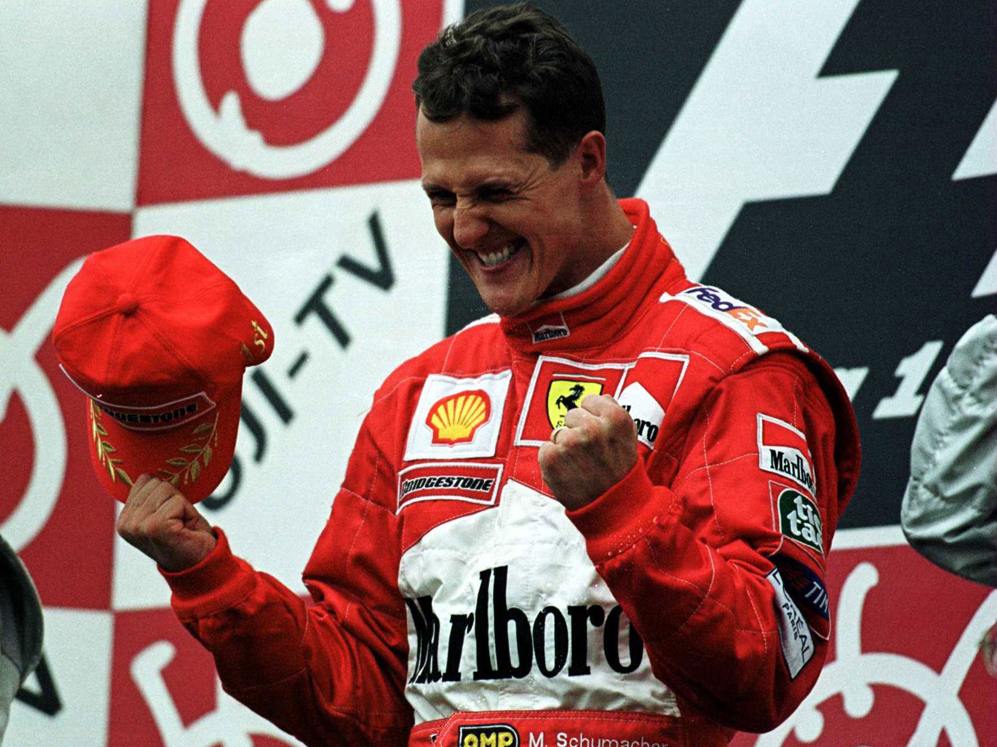Schumacher selected his 2000 world championship triumph at Suzuka as his most emotional title win