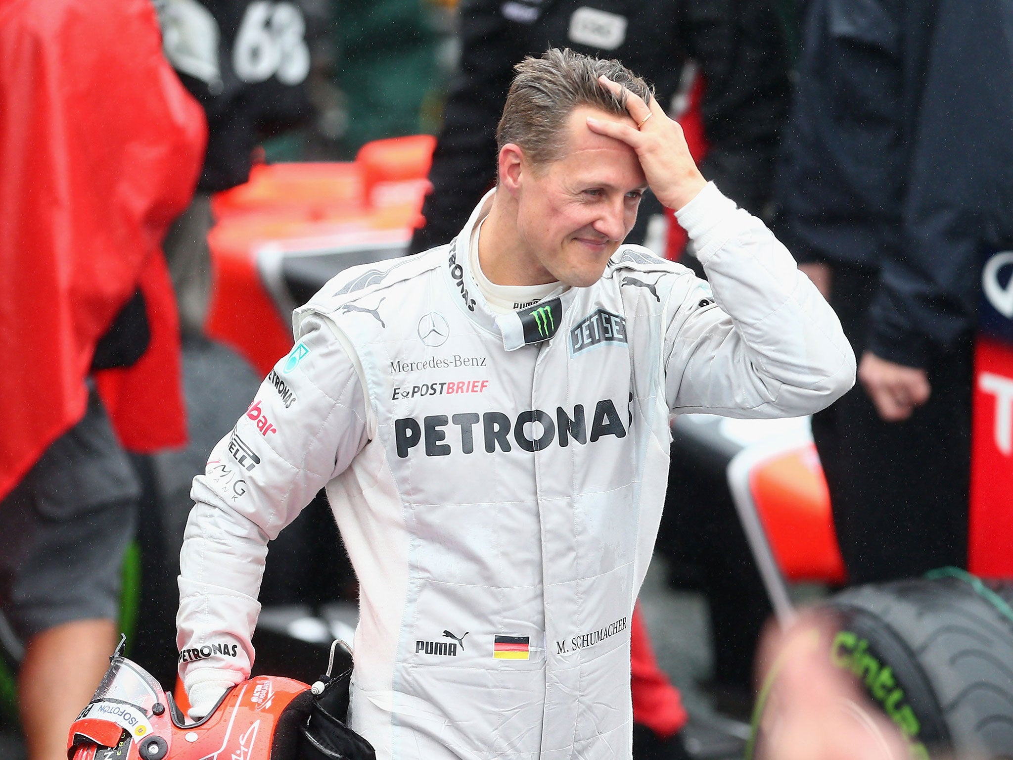 Schumacher returned to F1 in 2010 with Mercedes