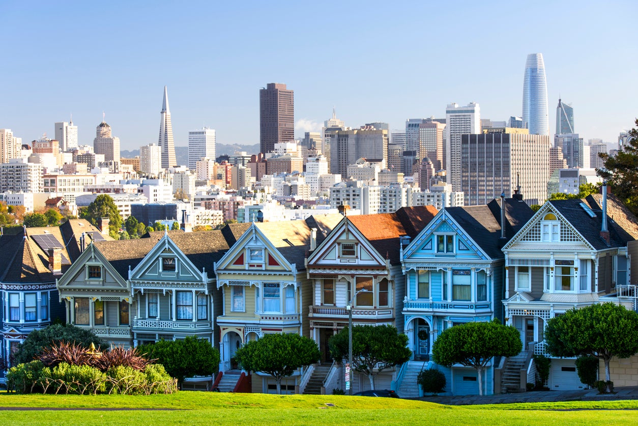 The Painted Ladies in all their glory