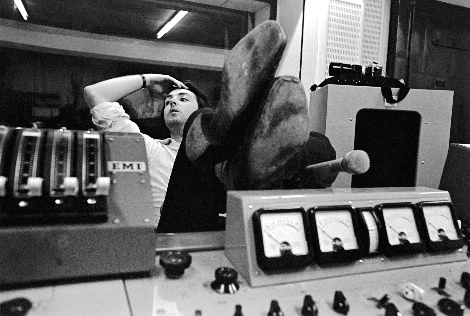 Paul McCartney at Abbey Road Studios
