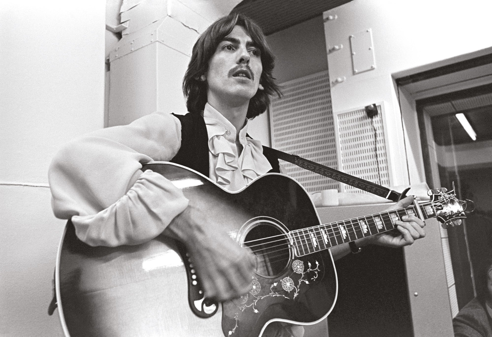 George Harrison at Abbey Road Studios