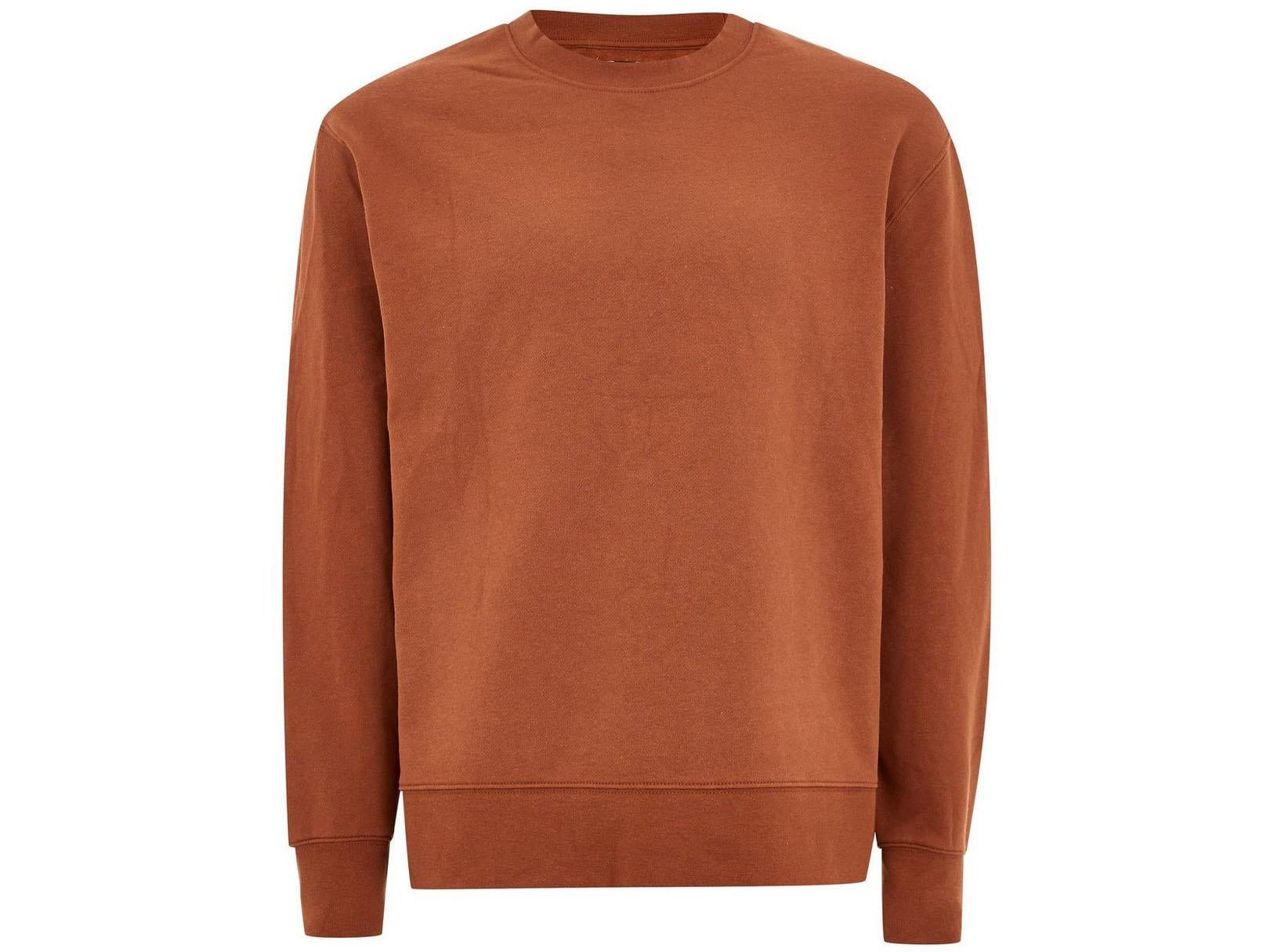 Rust Sweatshirt, £22, Topman