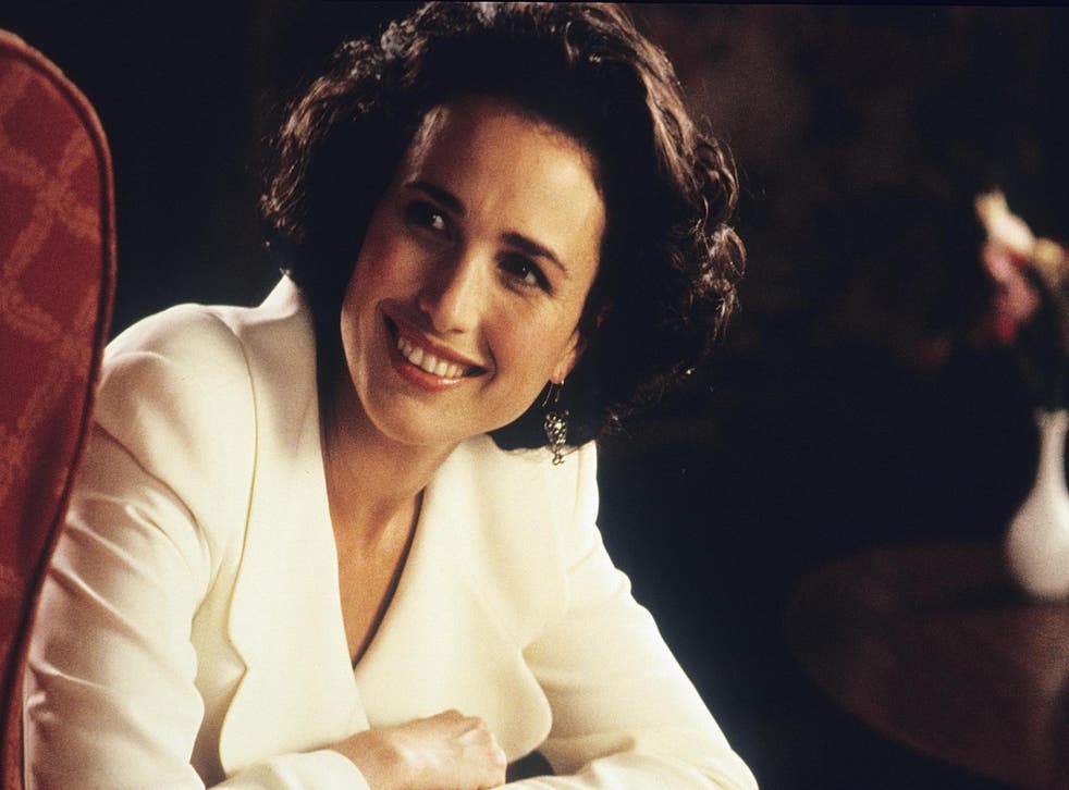 Andie Macdowell in 'Four Weddings and A Funeral'