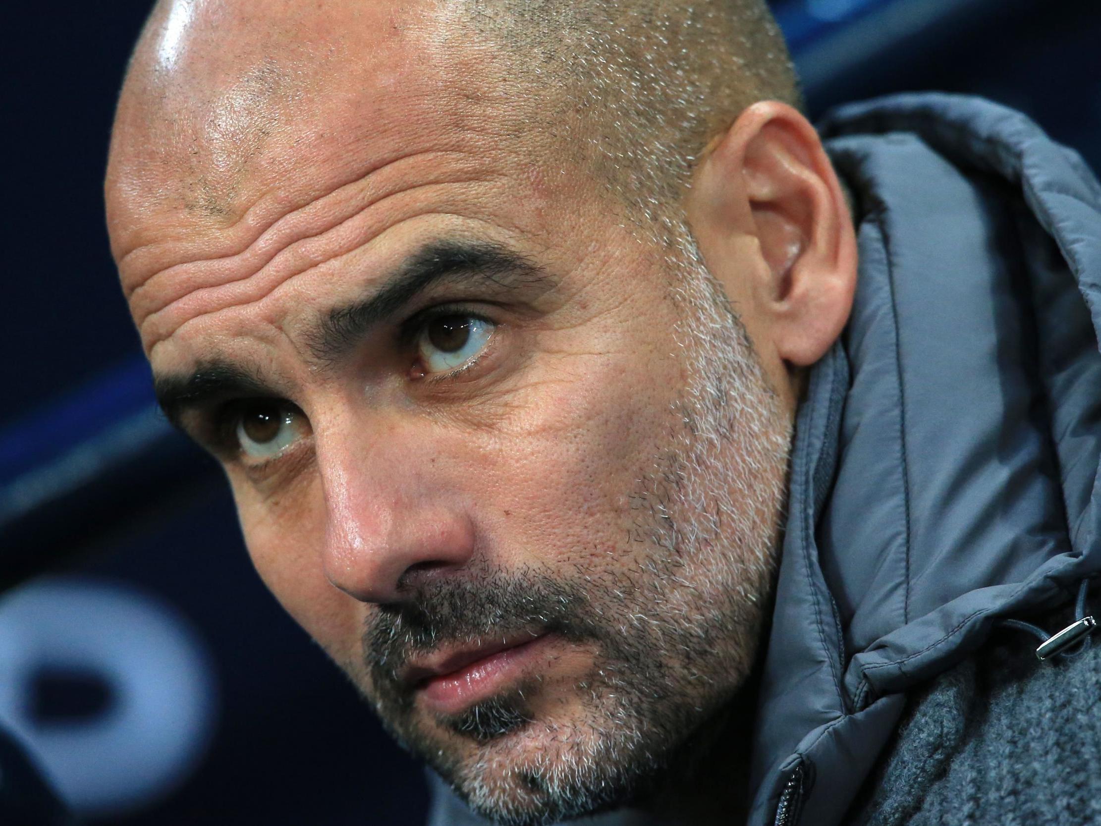 Pep Guardiola is pleased his side won after the international break