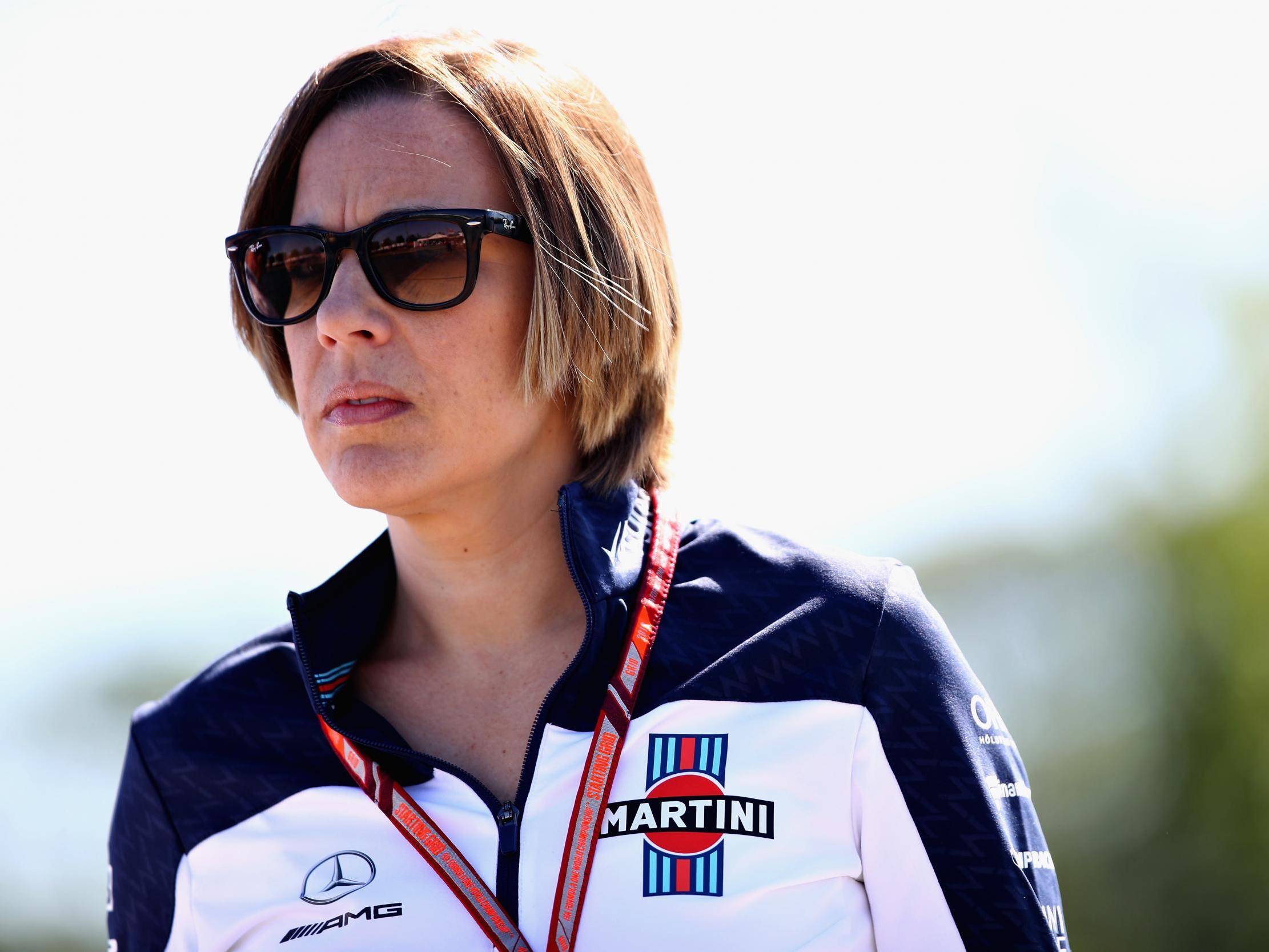 Claire Williams paid tribute to Kubica's strength of character