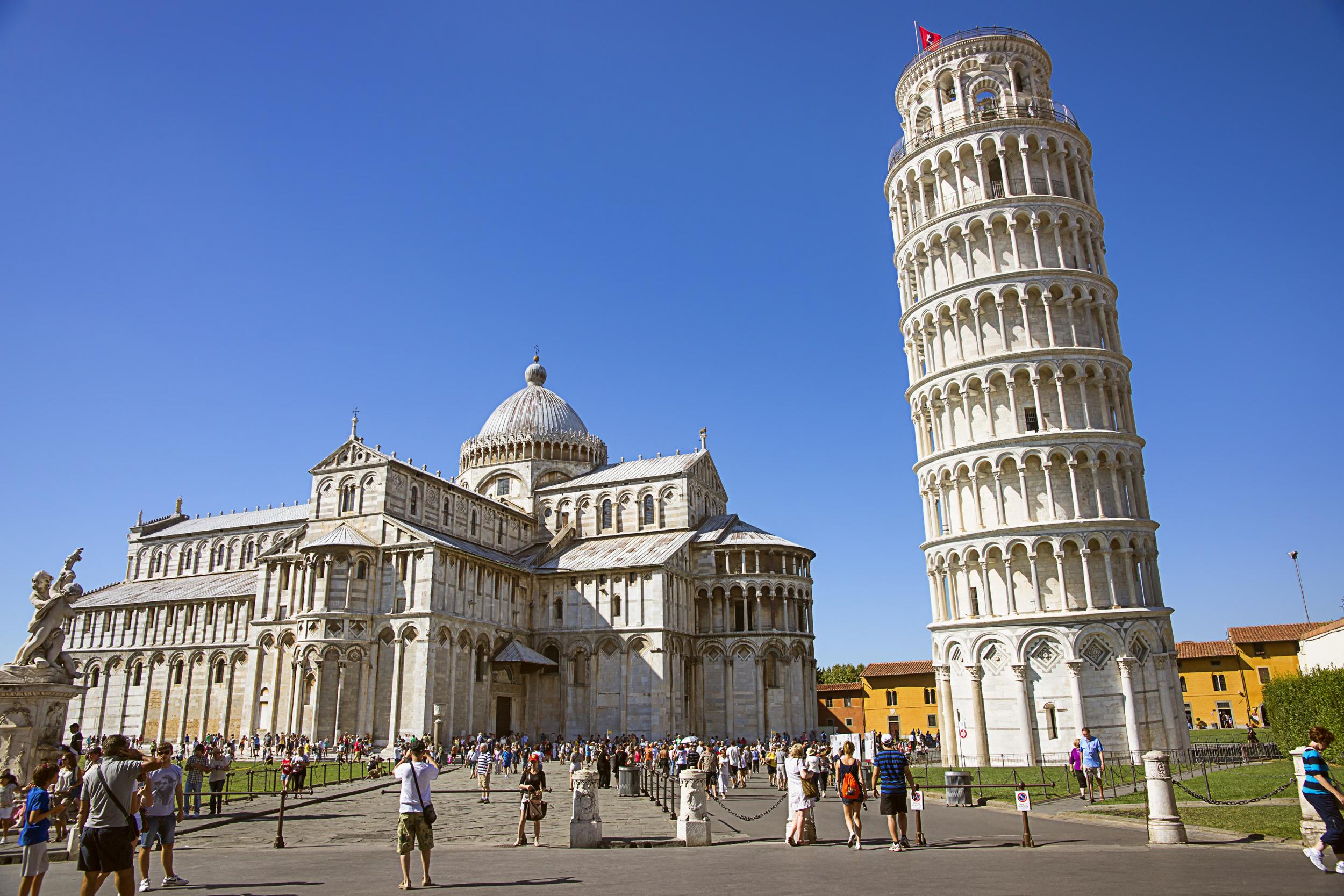 Leaning Tower Of Pisa Straightens Up By 4cm Say Experts The Independent The Independent