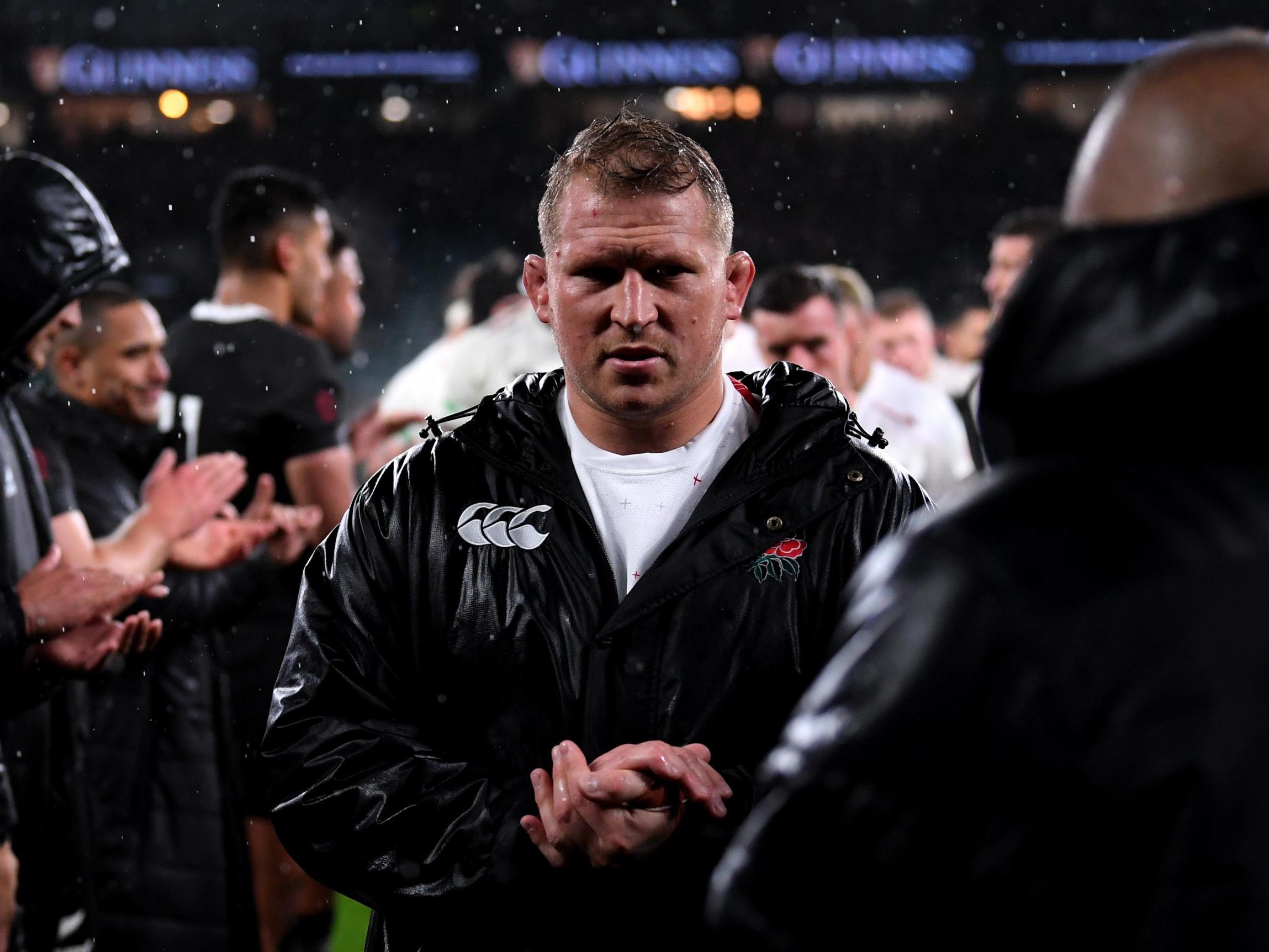 Dylan Hartley has been left on the bench for England's autumn international against Australia