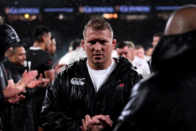 Dylan Hartley has been left on the bench for England's autumn international against Australia
