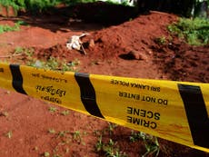 More than 230 skeletons found in mass grave in Sri Lanka