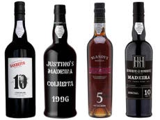 Eight wines from Madeira
