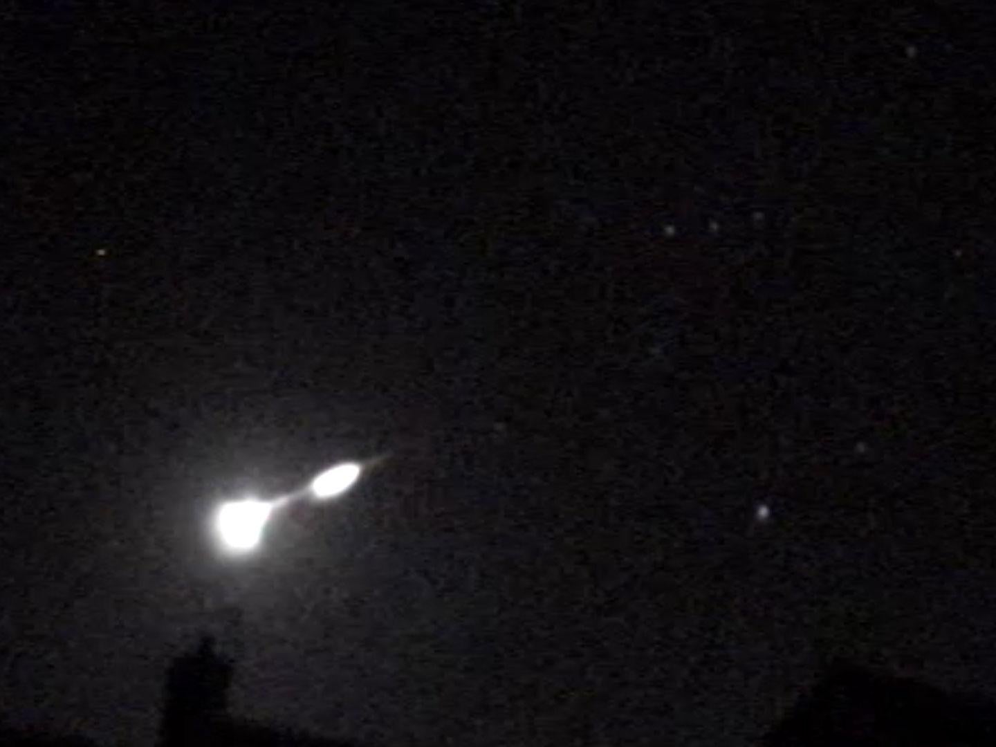 Meteor explosion over Bristol caught on camera by astronomer The